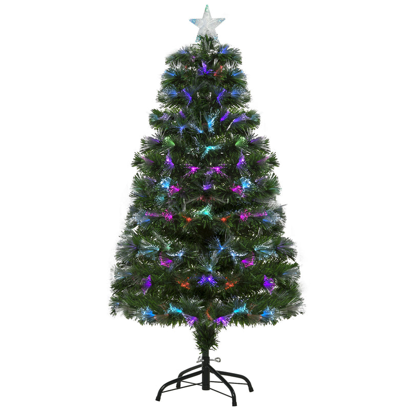 4ft multi-colour fibre optic Christmas tree – image 10