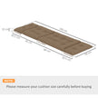 Sun lounger cushions set of 2 – image 3