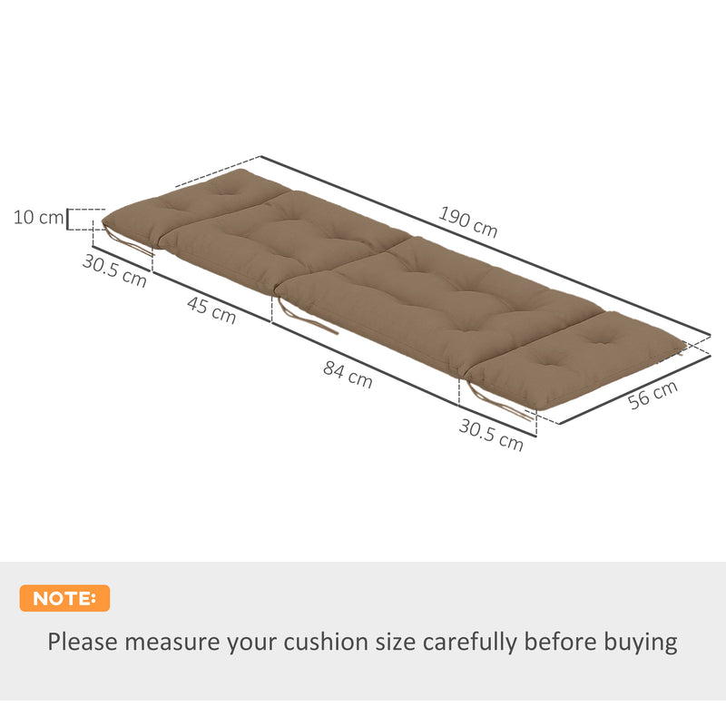 Sun lounger cushions set of 2 – image 3