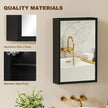 Steel bathroom mirror cabinet – image 8