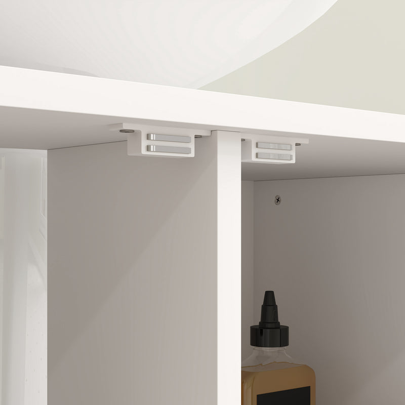 80 cm herringbone under sink cabinet – image 9