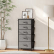 5-drawer fabric chest with side pockets – image 10