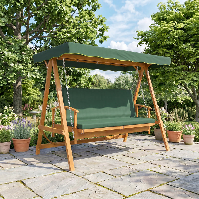 2-in-1 wooden swing seat – image 10