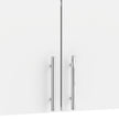 HOMCOM Bathroom Wall Cabinet, Wall-Mounted Bathroom Storage Cabinet with 2 Doors, Adjustable Shelf, High Gloss White – view 10