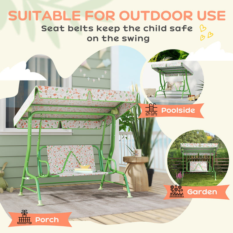 Kids 2-seater swing chair – image 6