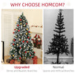 6ft snow-dipped pine Christmas tree – image 5