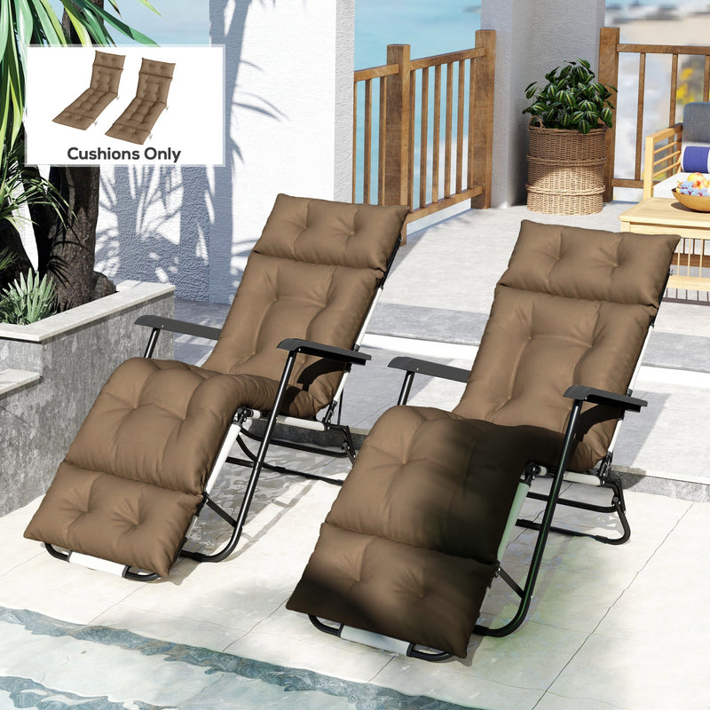 Sun lounger cushions set of 2 – image 10