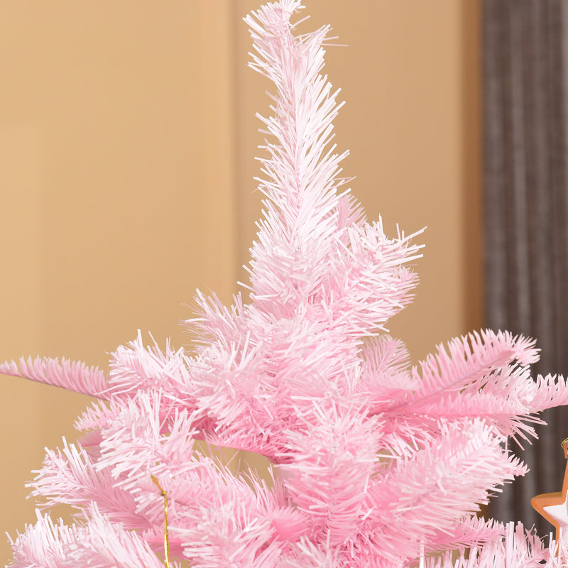 6ft pink artificial Christmas tree – image 8