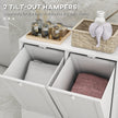 Laundry hamper cabinet – image 4