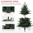 5ft bushy spruce Christmas tree – image 7
