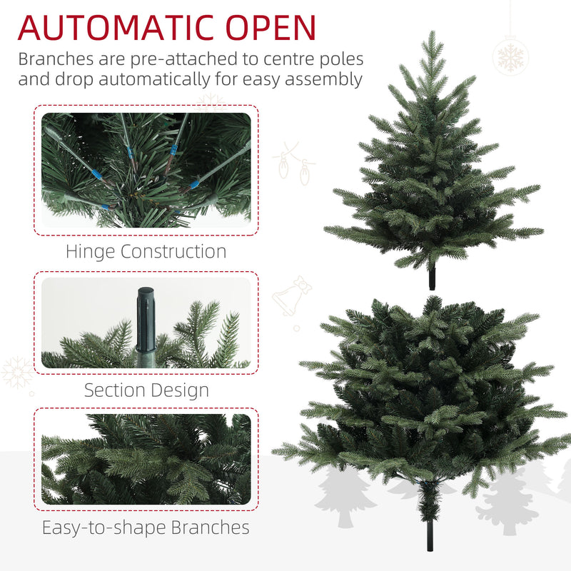 5ft bushy spruce Christmas tree – image 7