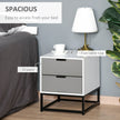 Chevron bedside cabinet – image 5