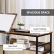 Drafting table with tilting top – image 6