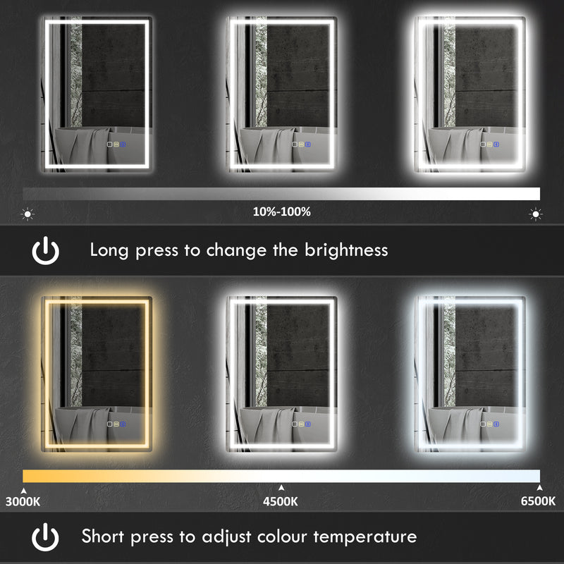 50 x 70 cm backlit LED mirror – image 7