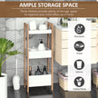 3-tier bamboo shelf unit – image 5