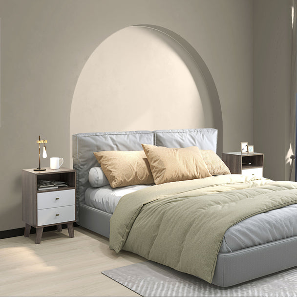 Scandi bedside tables set – image 2