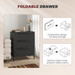 3-drawer fabric chest of drawers – image 6
