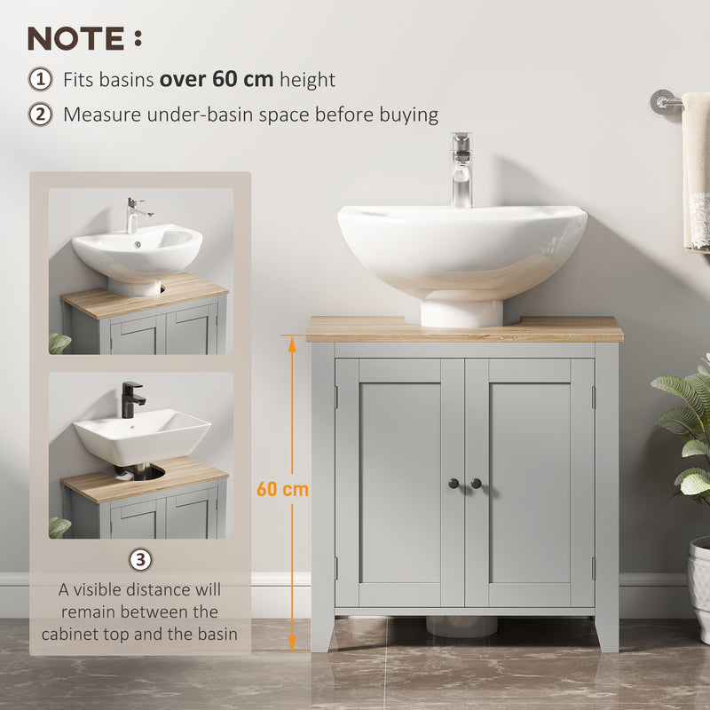 Grey under sink cabinet – image 5
