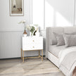 Raised ridged bedside table – image 10
