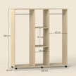 Natural double open wardrobe – image 3