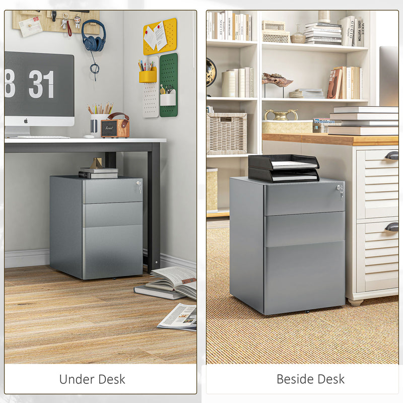 Lockable steel filing cabinet – image 5