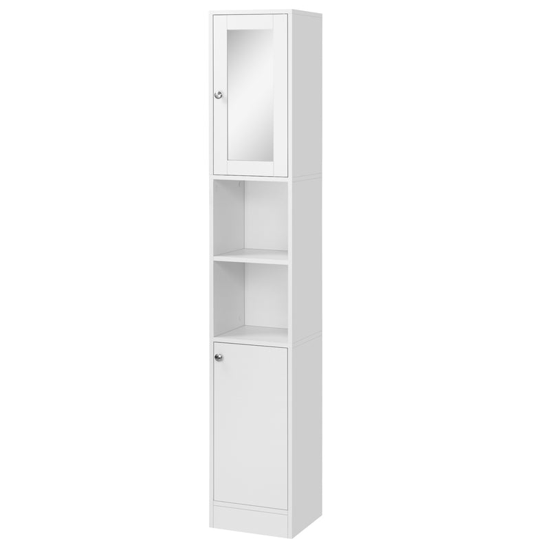 Tall bathroom cabinet with mirror – image 10
