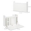 Wall-mounted drop-leaf desk – image 3