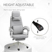 Reclining office chair with footrest – image 4