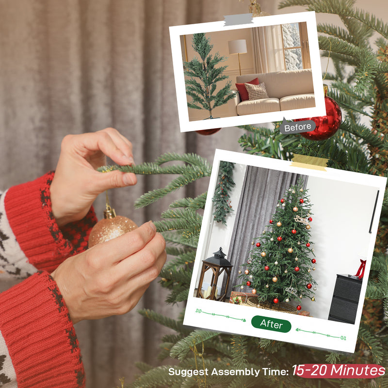 6ft full spruce Christmas tree – image 7