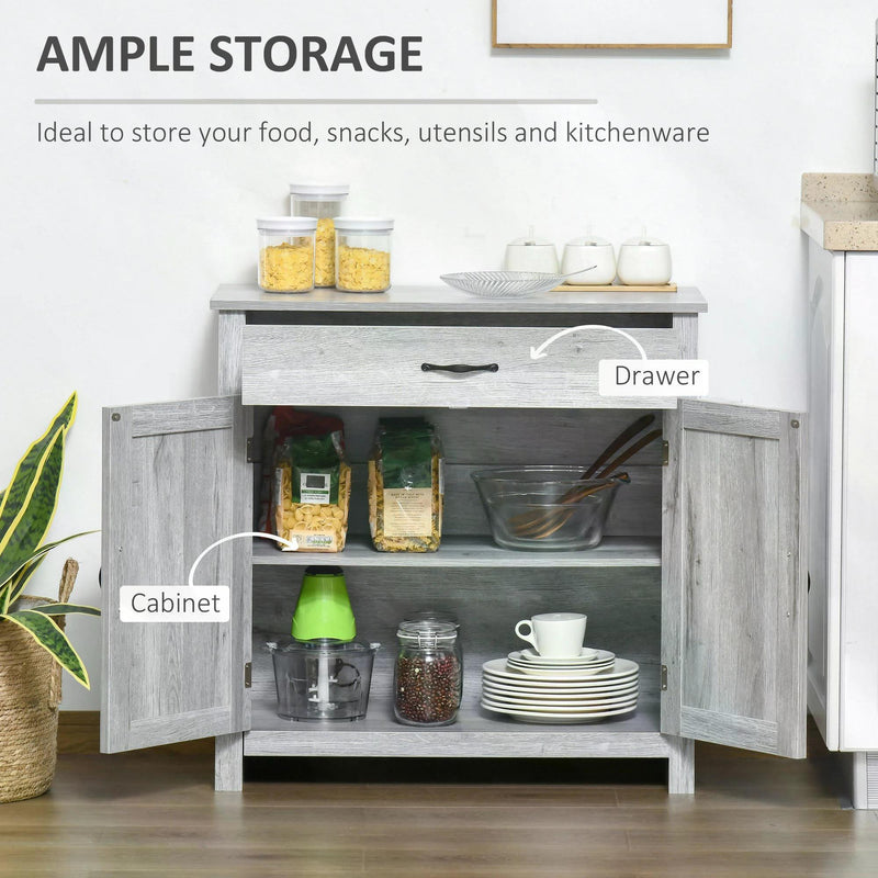 Farmhouse barn door sideboard – image 7
