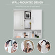 White wall mirror cabinet – image 5