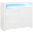White LED high gloss sideboard – image 10
