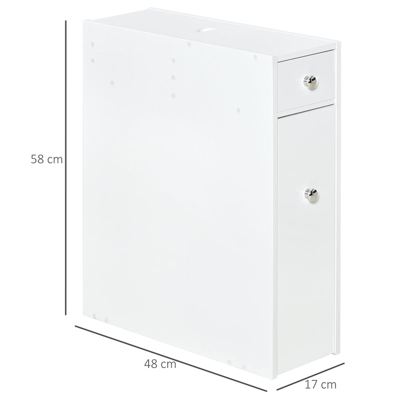 Narrow slide-out bathroom cabinet – image 3