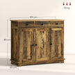 Rubberwood top sideboard – image 3