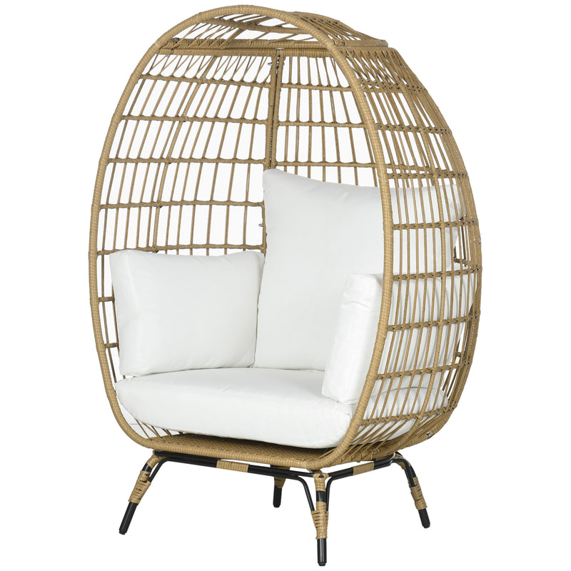 Standing rattan egg chair – image 10