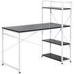Industrial desk with bookshelf – image 10