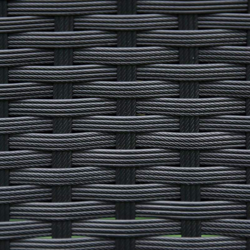 3-piece rattan bistro set – image 8