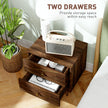 Hairpin leg bedside tables – image 5
