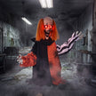85cm Animated Face-Changing Clown with Glowing Eyes – image 2 of 9