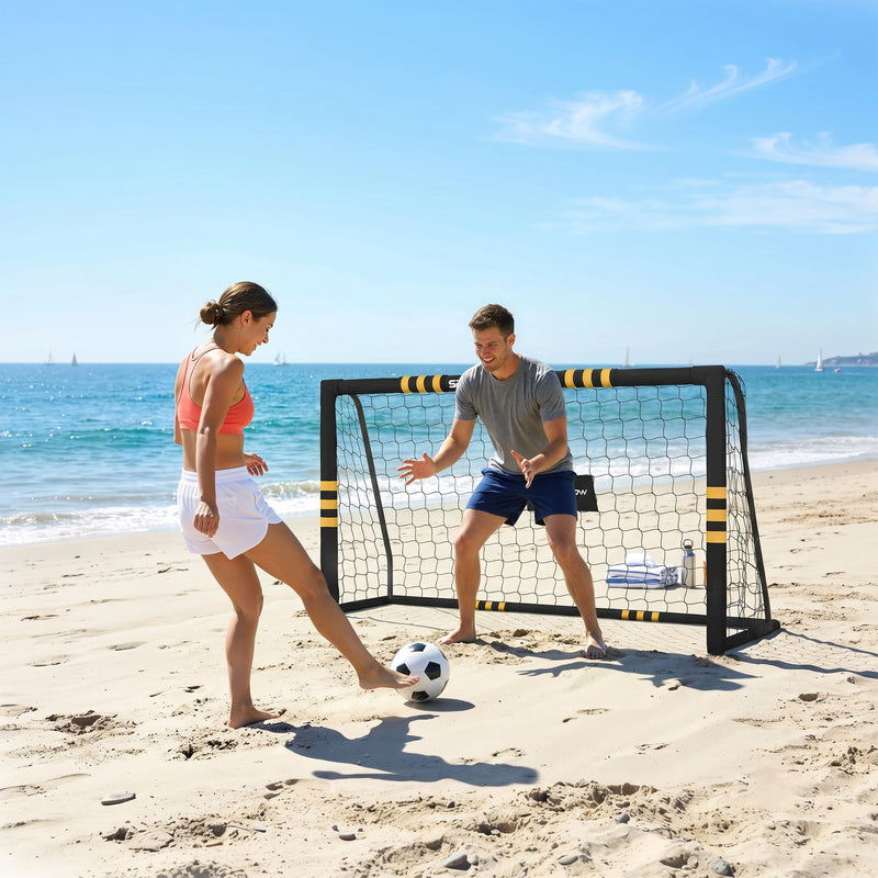 6 x 4ft padded football goal – image 7