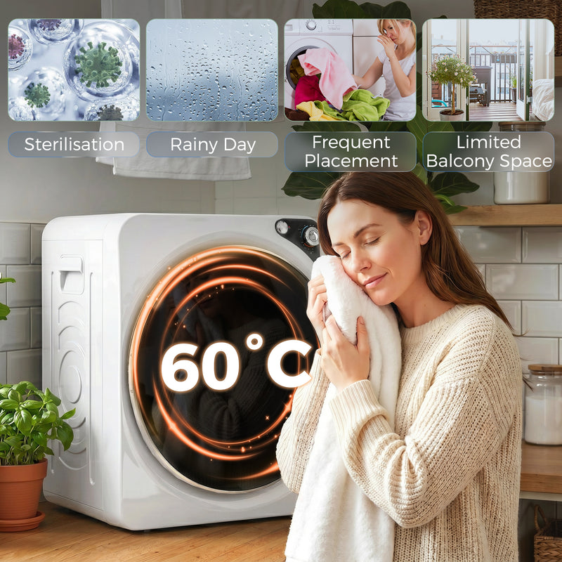 5kg white tumble dryer – image 6