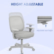 Vinsetto 44-56cm Mesh Back Office Chair - Grey – view 5