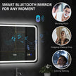 80 x 60 cm Bluetooth speaker mirror – image 5