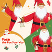 Animated Santa in a festive room