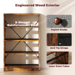 4-drawer fabric chest of drawers – image 6