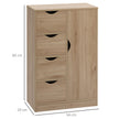 4-drawer storage cabinet – image 3