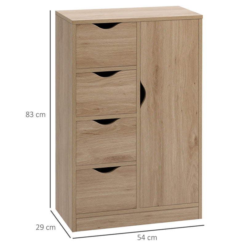 4-drawer storage cabinet – image 3