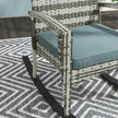 Rattan rocking chair – image 9