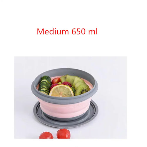 Folding Bowl for Easy Storage and Convenience