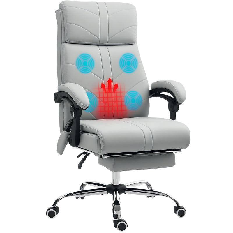 Light grey massage office chair – image 10